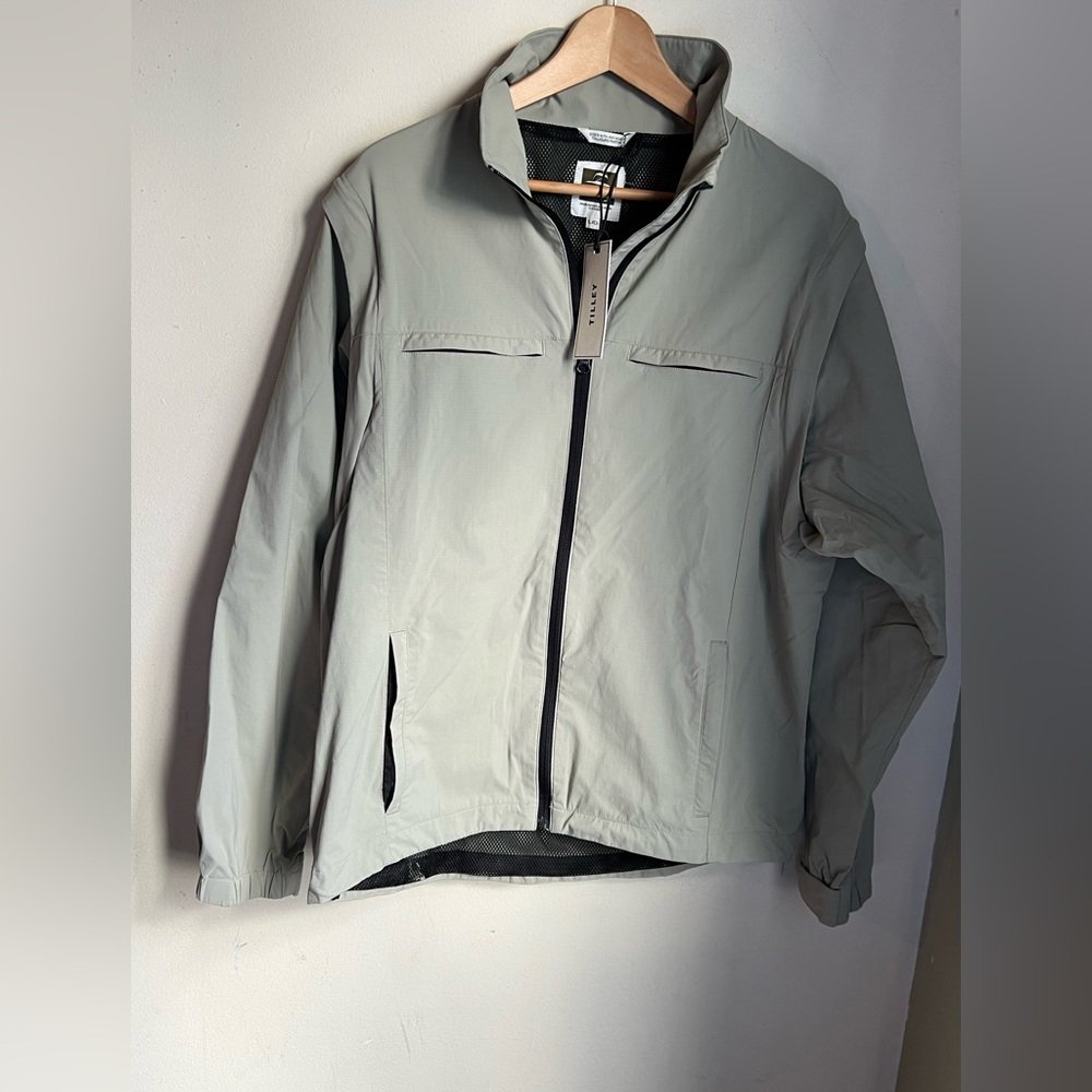 TILLEY Men's Lightweight Gray Jacket